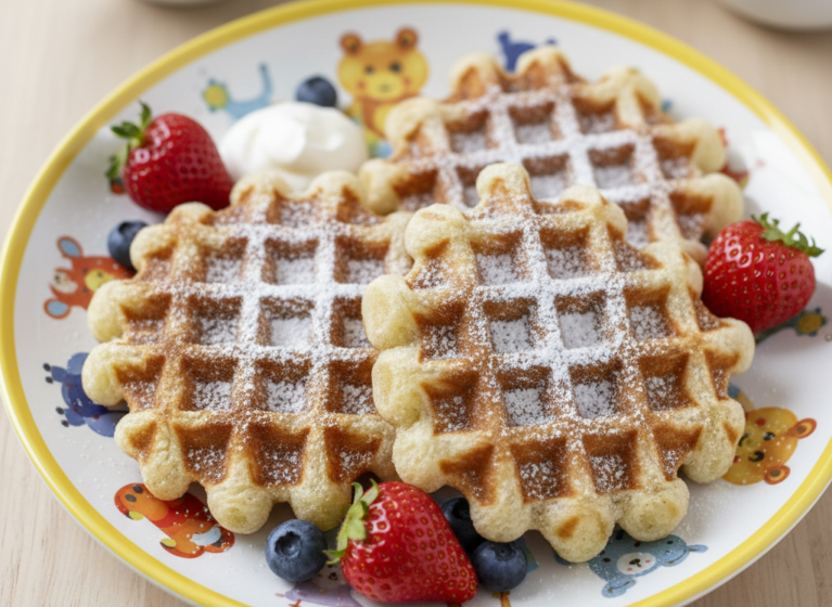Luftige Brüsseler Waffeln