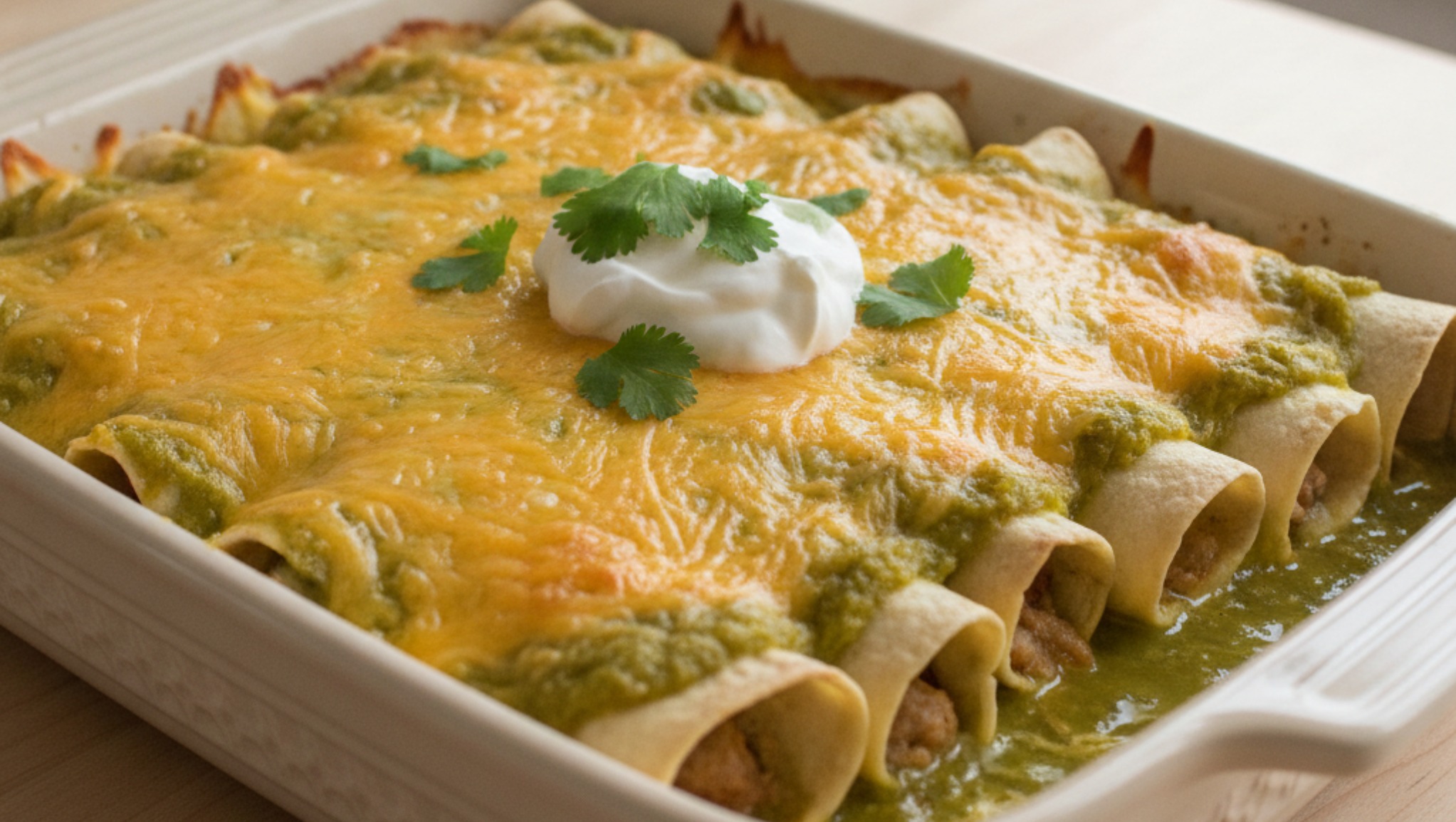 Enchiladas Verde